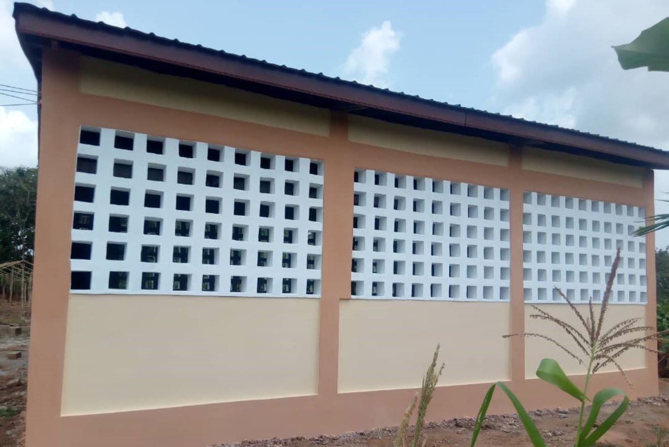 Construction d'une Ã©cole association Cielo en Afrique
