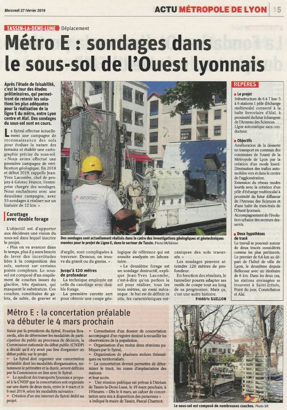 Article de presse
