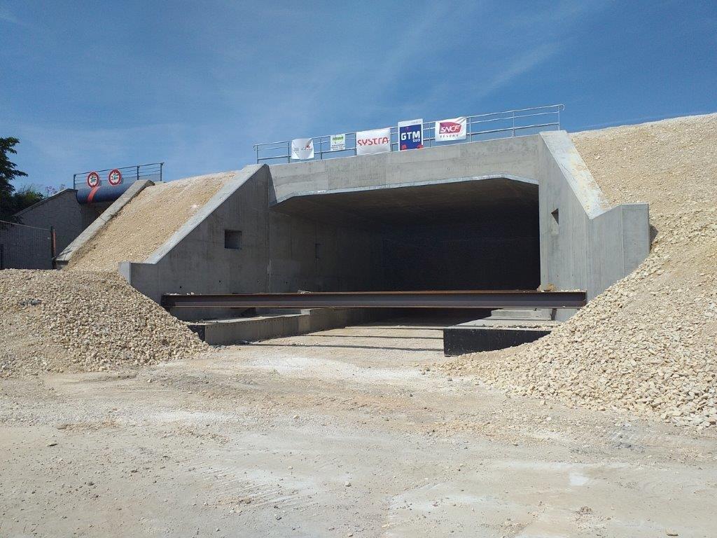 Entrée passage inférieur des Rigons