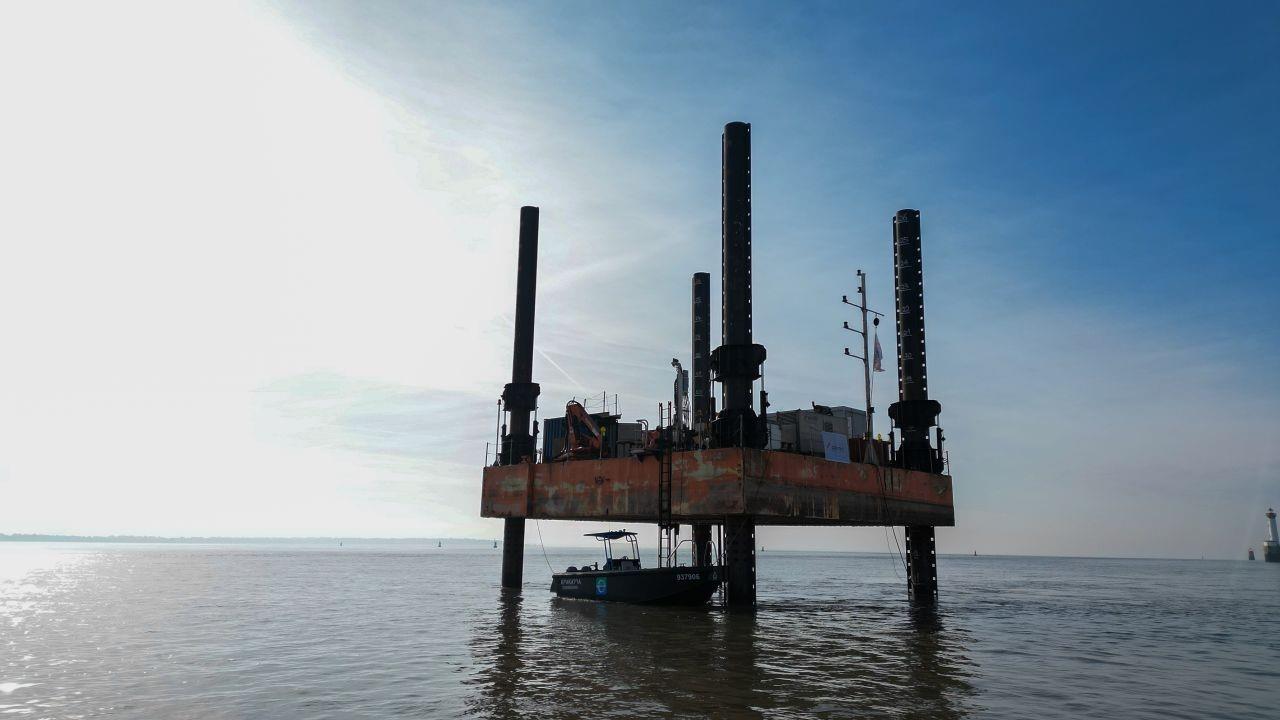 Géotec-barge