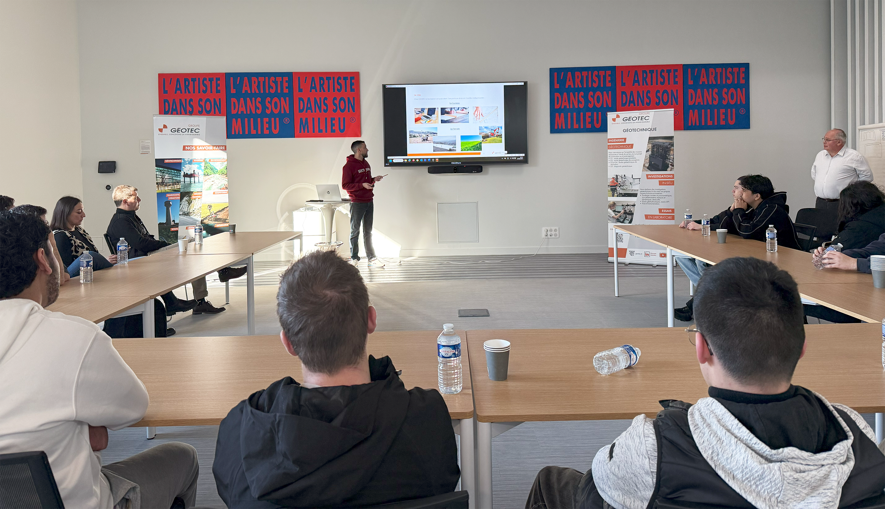 Visite élèves Lycée Marcs d'Or