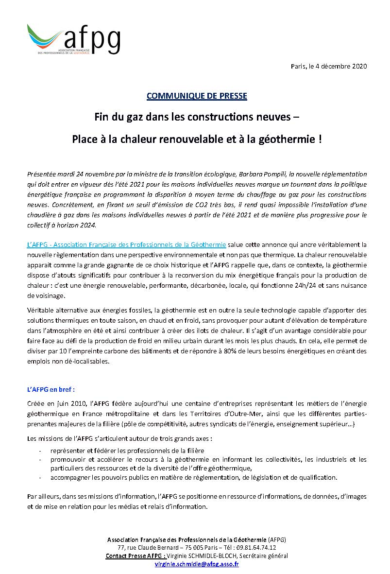 CP AFPG Géothermie