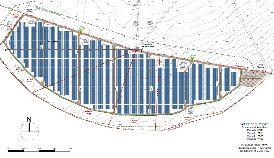 Plan de la zone