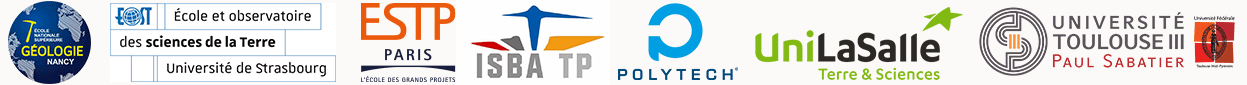 Groupe Géotec - Logos écoles partenaires