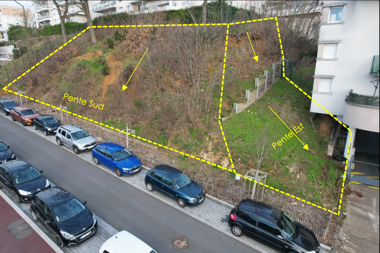 Référence - Géotechnique - Chatenay-Malabry - Talus