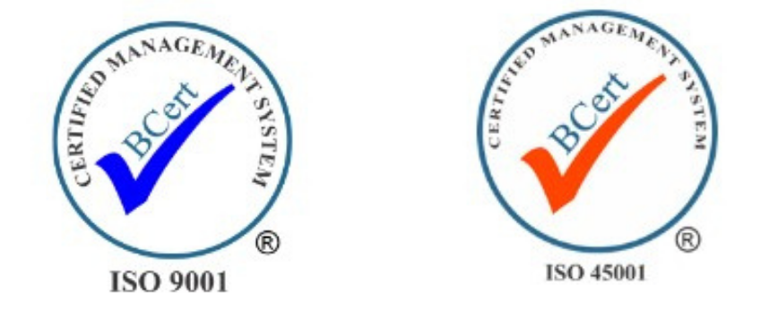 Certification Iso 9001 - Iso 45001