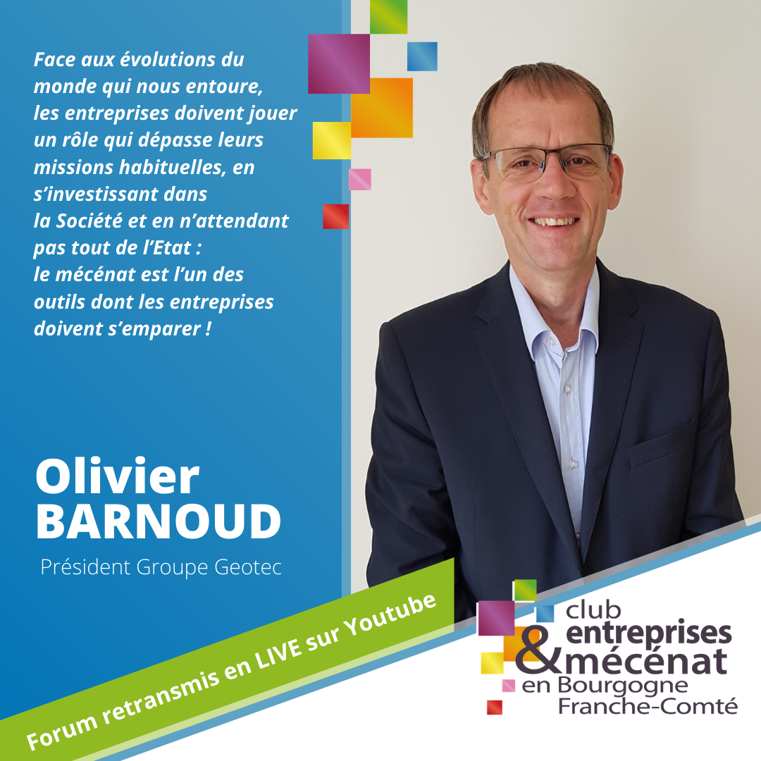 Affiche Forum Annuel Club Entreprises et Mécénat BFC
