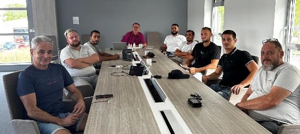 Equipe - Formation - aide sondeur