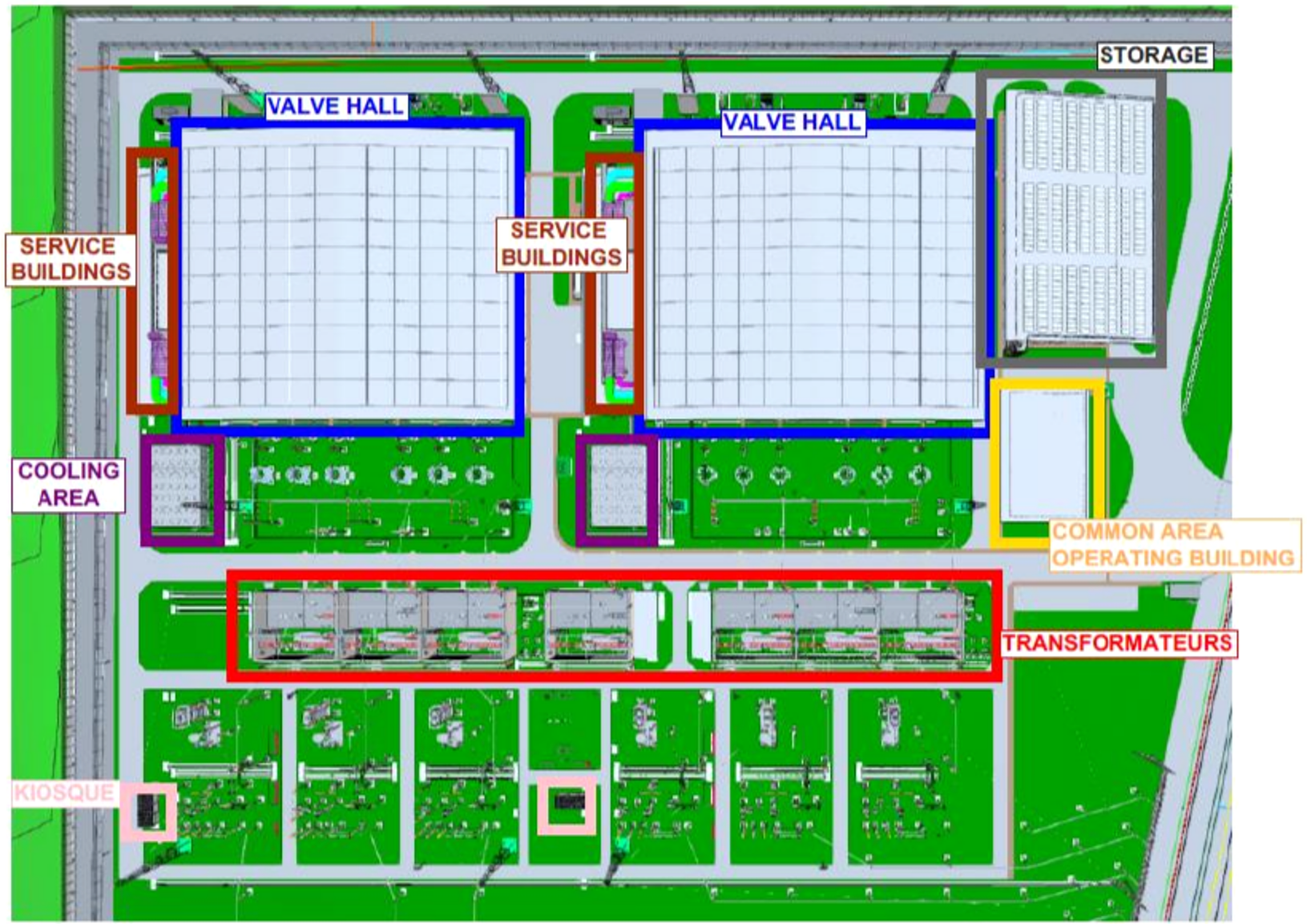 projet - Golfe - station de conversion