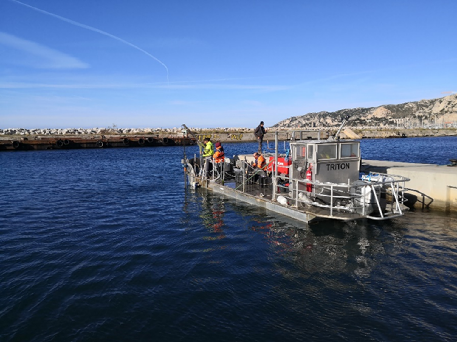 Piscine d'eau de mer