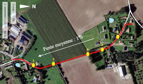 Plan satellite de la zone