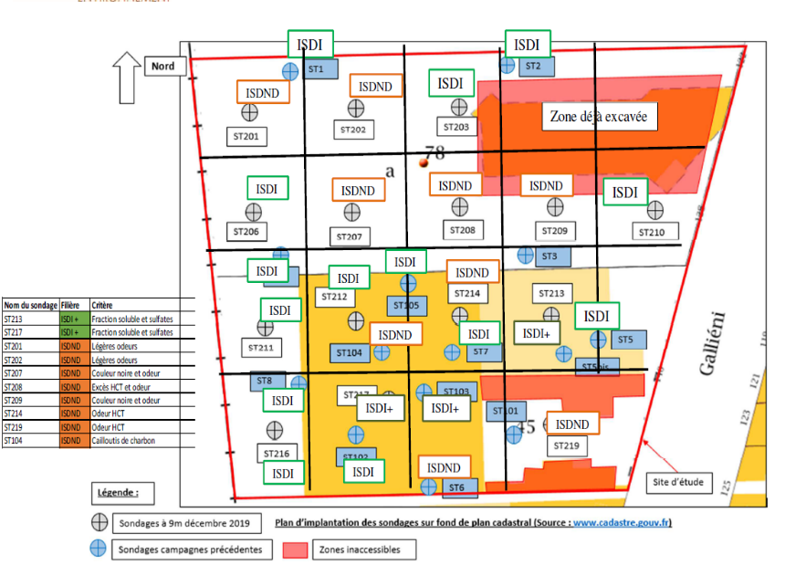 Plan de la zone