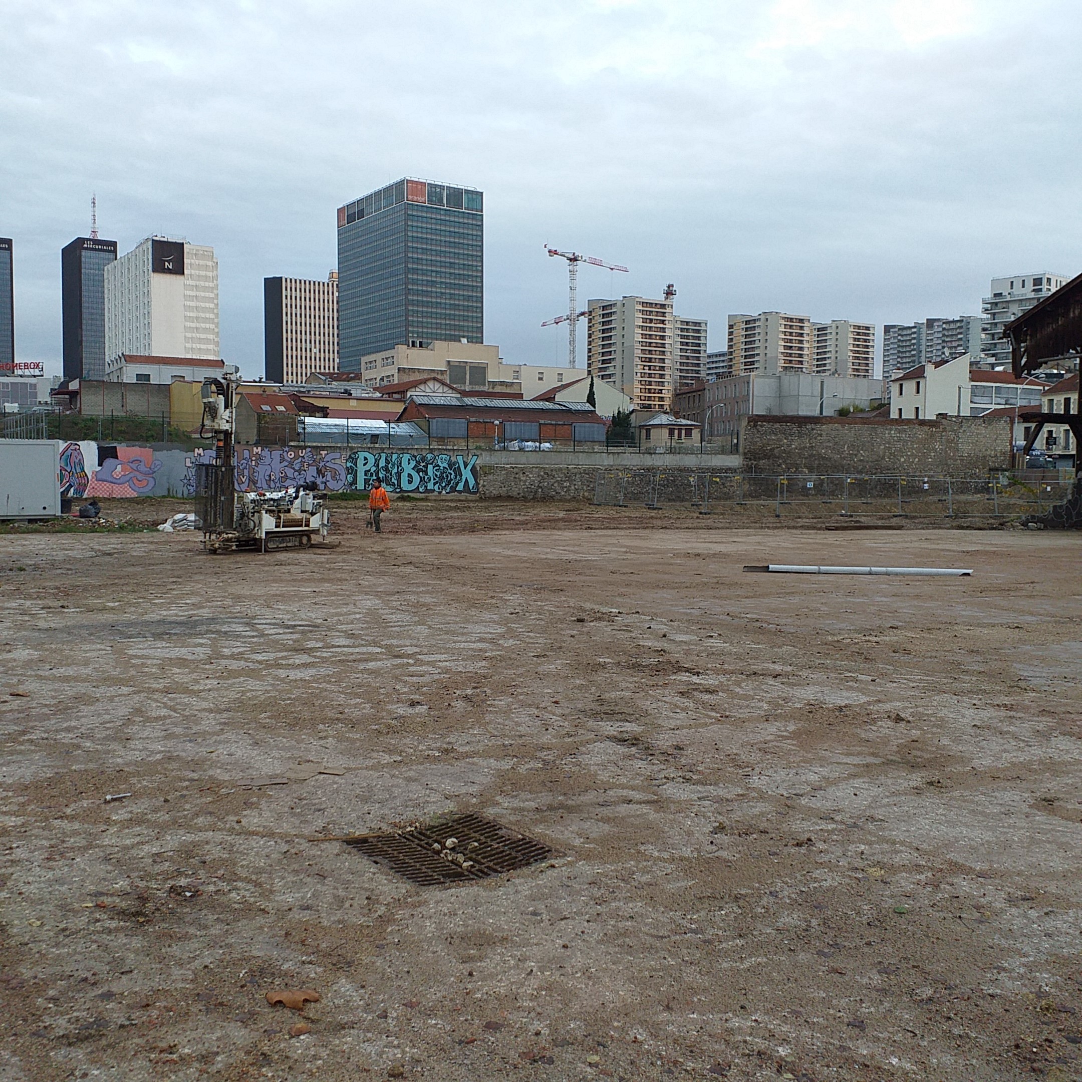 Terrain emplacement immeuble