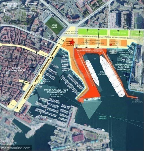 Plan satellite de la zone