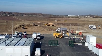 Travaux chantier futur Parc des Expositions Toulouse