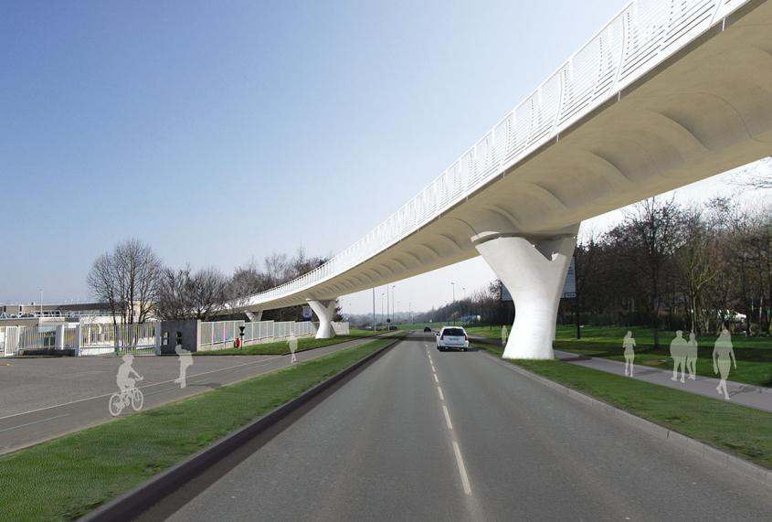 Viaduc du métro de Rennes