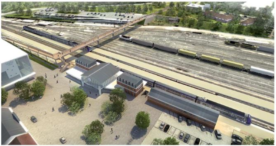 Modélisation de la gare de Béthune