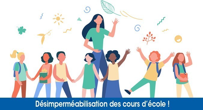 Affiche appel à projet « Un coin de Verdure pour la pluie"