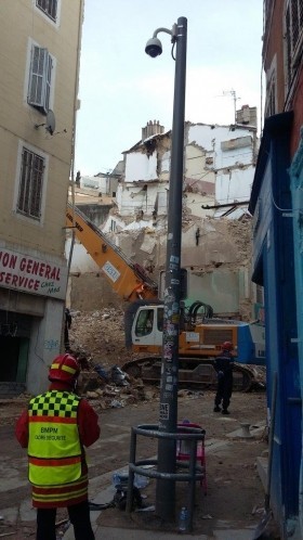 Chantier rue Aubagne à Marseille