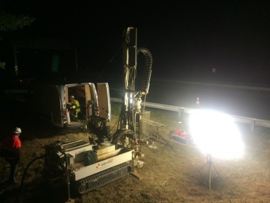 Chantier de nuit