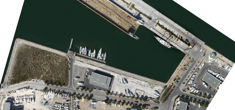 Plan satellite de la zone