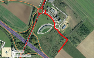 Plan satellite de la zone