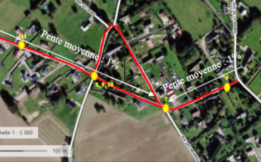 Plan satellite de la zone