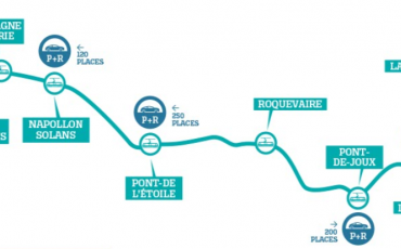 Plan du tram Aubagne