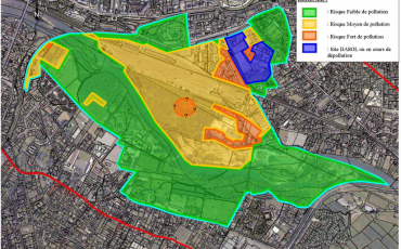 Plan satellite de la zone
