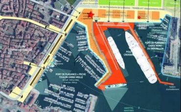 Plan satellite de la zone