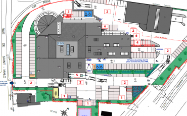 Plan d'un supermarché