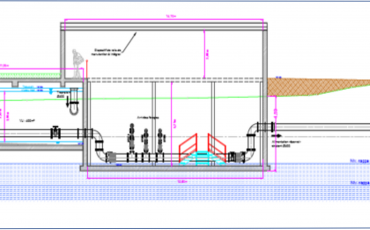 Géotec-Cuve de stockage et station de pompage