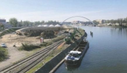 Voie fluviale à Strasbourg