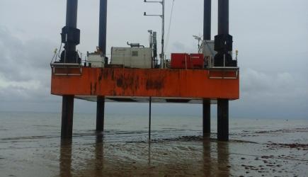 Barge sur chantier Ile d'Yeu Noirmoutier
