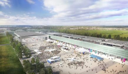 Maquette futur Parc des Expositions de Toulouse