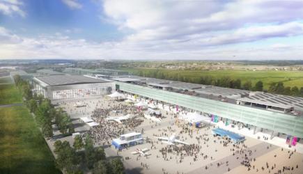 Maquette futur Parc des Expositions de Toulouse