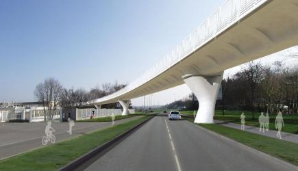 Viaduc du métro de Rennes