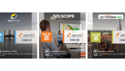 Salons - Solscope - Seanergy- Journée de la Géothermie - Groupe Géotec
